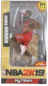 McFarlane's Sportspicks NBA2K19 MyTeam NBA Series 1 James Harden Houston Rockets - Imagen 1 de 8