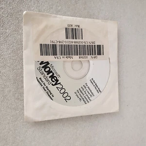 Vintage Microsoft Money 2002 Standard For Windows CD ROM Software - Picture 1 of 4