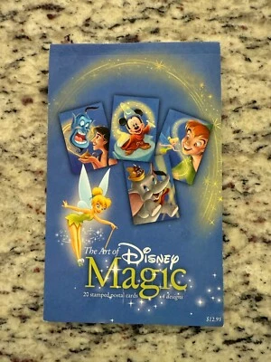 UX532a with UX 529 to 532 The Art of Disney Magic 16 Stamped Postal Cards Left - Image 1 of 3