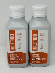 ( 2 ) Bulletproof Brain Octane C8 MCT Oil - 14 fl oz BB 01/15/2026 - Picture 1 of 2