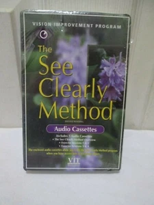 The See Clearly Method - Vision Improvement Program Set [Audio Cassettes] SEALED - Bild 1 von 2