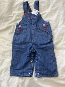 Parche de calabaza denim estiércol para bebés niñas de 3-6 meses de edad - Imagen 1 de 7