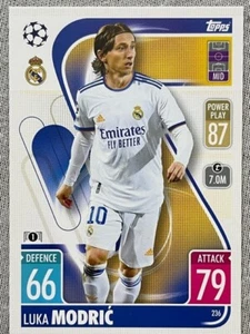 Topps Match Attax Champions League 2021/22 Real Madrid 236.  Luka Modrić - Picture 1 of 1