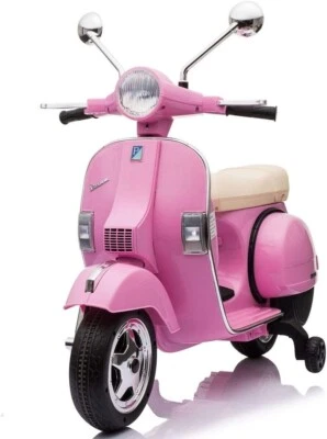 Best Ride On Cars Vespa Scooter, 12V Battery Powered Ride On Car - Electric Scoo - Image 1 of 3