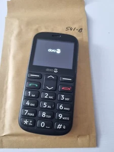 Doro 1360 7380 2.4" 2G 8MB Phone Unlocked & SIM Free Phone Black - Picture 1 of 2