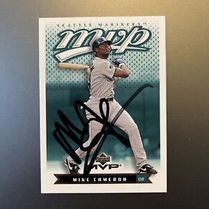 MIKE CAMERON 2003 UPPER DECK AUTOGRAPHED SIGNED AUTO BASEBALL CARD