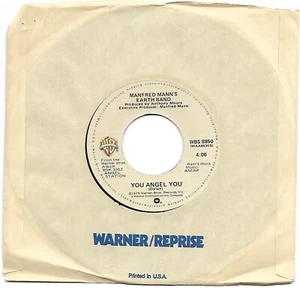 MANFRED MANN'S EARTH BAND  (You Angel You)  Warner Bros. 8850 = MINT RECORD! - Picture 1 of 1