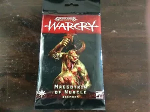 Warhammer Age of Sigmar: Warcry MAGGOTKIN OF NURGLE Daemons pack NEW! - Picture 1 of 1