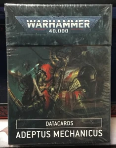 Adeptus Mechanicus Datacards - Warhammer 40K 9th - Games Workshop - NIB - Picture 1 of 1