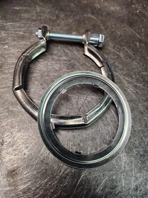 BMW exhaust clamp kit gasket N47 B47 B37 TURBO TO DOWNPIPE - Image 1 of 4