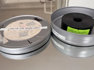35mm Film Theatrical Teaser Trailer THE LORD OF THE RINGS 2001 FLAT Collectible - Picture 1 of 4
