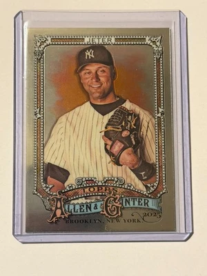 Retrato cromado Derek Jeter #21 Topps Allen & Ginter 2025 Foto 1 de 2