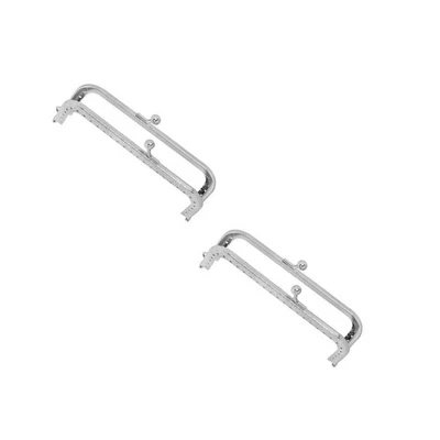  2 Pezzi Cornice per Portamonete Argento 8,5 cm, Quadrata, - Immagine 1 di 4