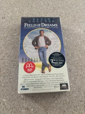 McDonald’s Promotion Field of Dreams VHS 1989 New Sealed Foto 1 de 2