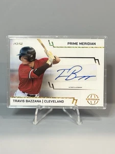 2025 Pulse Meridian Travis Bazzana AUTO 3/3 Prime Meridian Clevland Guardians - Picture 1 of 2