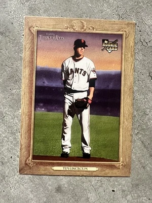 Tim Lincecum #88 2007 Topps Turkey Red Rookie Card San Francisco Giants RC - Image 1 of 2