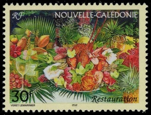 NEW CALEDONIA 833 - Tourism "Lobster Dish" (pc40099) - Picture 1 of 1