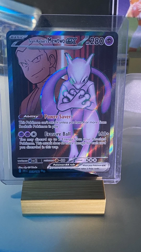 Team Rocket's Mewtwo Ex 213/182 Sv10: Destined Rivals - Image 1 of 1