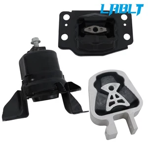 Set of 3 Engine Motor Mounts & Trans Mount Set For Ford Fusion 2013-2020 2.5L - Foto 1 di 14