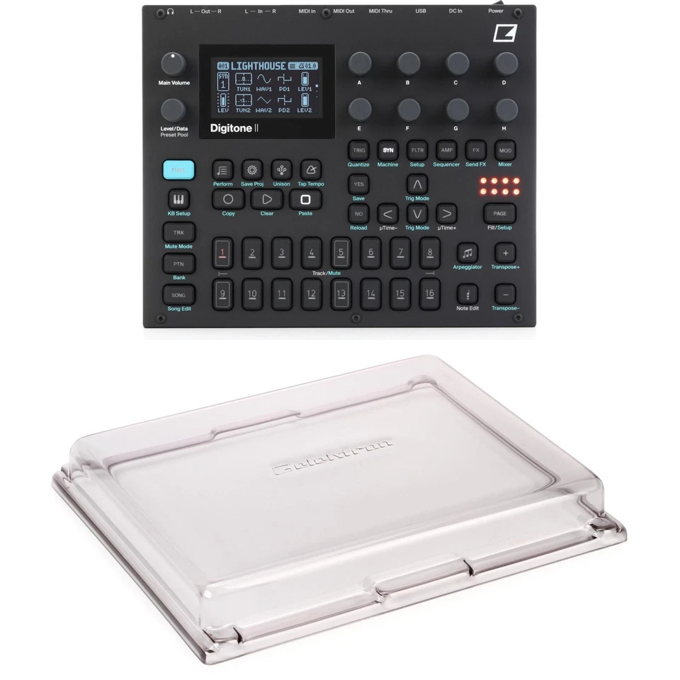Elektron Digitone II 16-track Polyphonic Digital Synthesizer with Protective Lid - Image 1 of 1