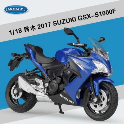 1:18 Welly Suzuki GSX S1000F Motorcycle Bike Model New in Box - Image 1 of 4