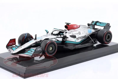 F1 1/24 George Russell 2022 Mercedes W13E IXO No Minichamps - Immagine 1 di 4