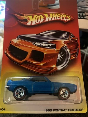 Pontiac Firebird 1969 Blue Redlines Die-Cast Car - 2007 exclusivo nuevo Foto 1 de 4