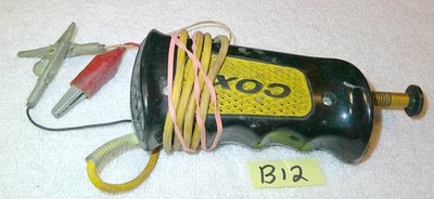 COX Mark 3 with 15 Ohm Resistor Black  Slot Car Hand Controller w/ Clips #B12 - Image 1 of 4