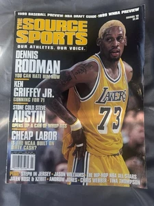 THE SOURCE Sports Magazine Dennis Rodman July 1999 Hip Hop - Picture 1 of 6