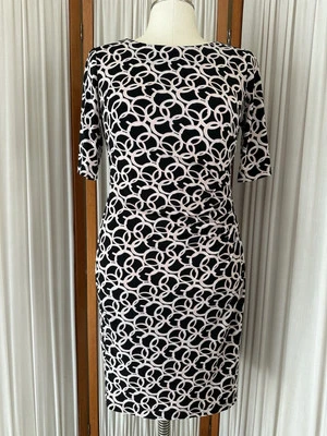 Vestido Connected Apparel para mujer talla 10 funda elástica acanalada lateral ropa de carrera Foto 1 de 4