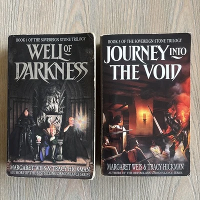 The Sovereign Stone Trilogy by Margaret Weis & Tracy Hickman P/B Books 1 & 3 - image 1 of 4