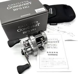 Shimano 23 CALCUTTA CONQUEST BFS HG Esca Casting "Top Mint" [Doveri USA inclusi] - Foto 1 di 24