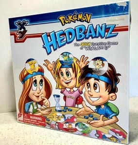 2016 Nintendo Pokemon XY Hedbanz Board Card Game Spin Master & Cardinal Games - Picture 1 of 2