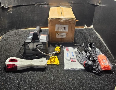 Cabrestante elevador eléctrico VEVOR 3 en 1, grúa de cabrestante eléctrico portátil de 1100 lb 1500 W Foto 1 de 4