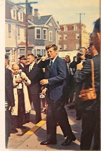 President John F Kennedy Newport Rhode Island Postcard Old Vintage Card View PC