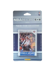 15/16 Panini Hoops New York Knicks Factory Sealed Team Set-Kristaps Porzingis RC - Picture 1 of 2