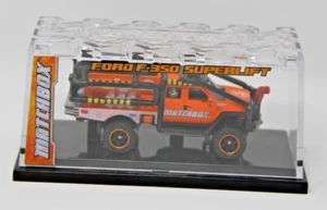 MATCHBOX FORD F-350 SUPER DUTY SUPERLIFT BRUSH TRUCK SEMA 2011 EXCLUSIVE RARE - Picture 1 of 6