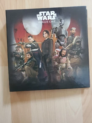 STAR WARS ROGUE ONE 2016 LECLERC 54 JETONS COMPLET AVEC POSTER REGLES DU JEUX - Photo 1/4