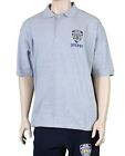 Nypd Official Embroidered Logo Polo Shirt Gray