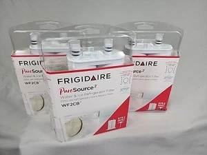 3x Frigidaire Pure Source 2 Water Ice Refrigerator Filter WF2CB Brand New Sealed - Picture 1 of 5