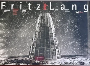 Rare 2001 Berlin Int’l Film Festival Fritz Lang Retrospective Poster METROPOLIS - Picture 1 of 5