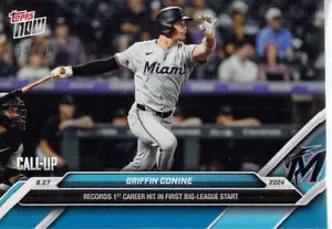 2024 Topps Now 603 Griffin Connie 1st MLB Carrera Hit 28/49 - ¡Envío Gratis! - Imagen 1 de 2