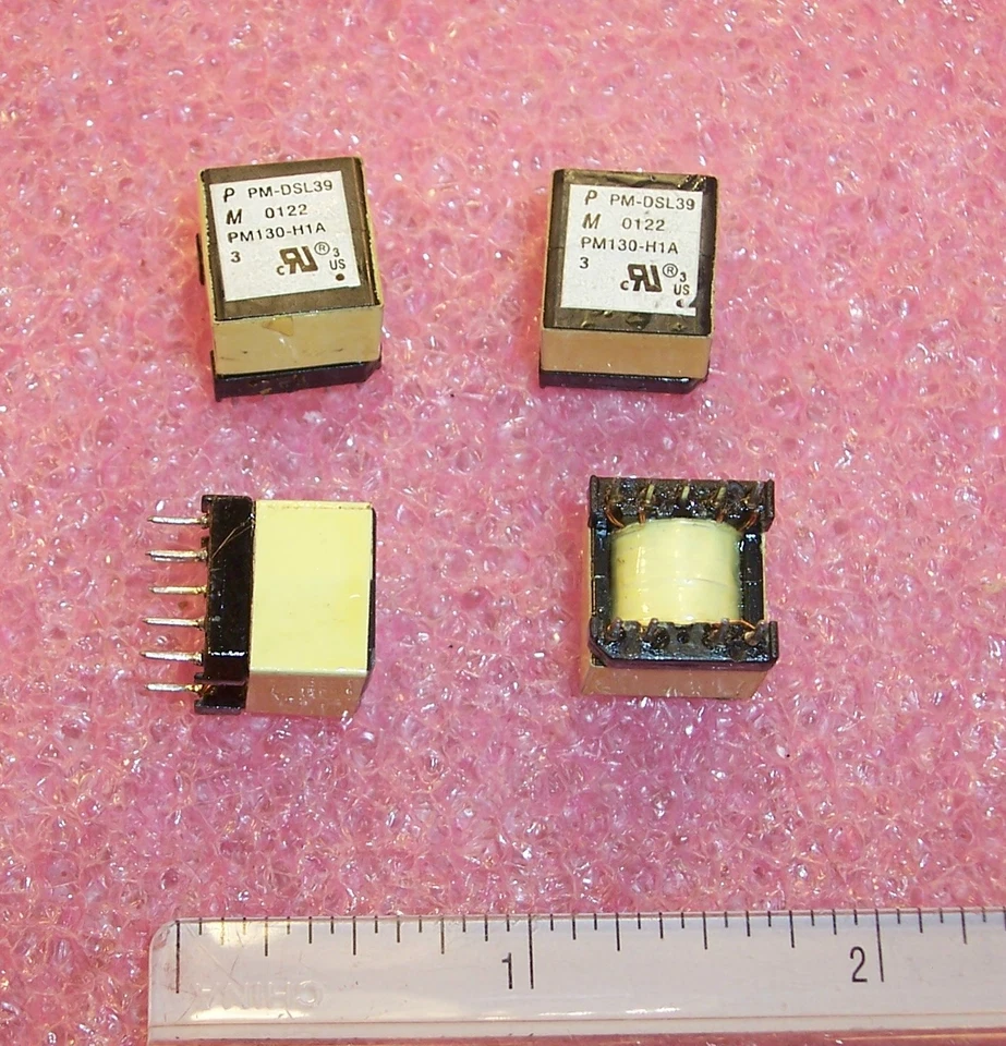 QTY (10) PM-DSL39 PREMIER MAGNETICS DSL LINE ISOLATION TRANSFORMERS PM130-H1A - Image 1 of 3