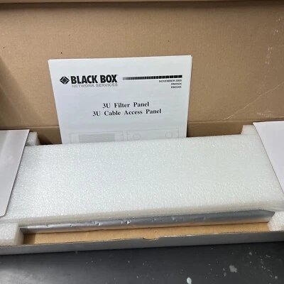 Black Box RM2504 3U Filter Panel New! - Image 1 of 3