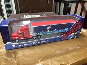ERTL 1995 Coca-Cola Polar Bear Tractor/Trailer 1.64 NIB - Picture 1 of 6