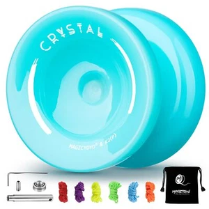 K2 PLUS CRYSTAL Yoyo Kids Responsive Yo-yo Beginner Dual Purpose Bearing Remover - Picture 1 of 9