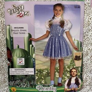 📀 Wizard of Oz Dorothy Child Costume - (Size : Small 3-4 )
