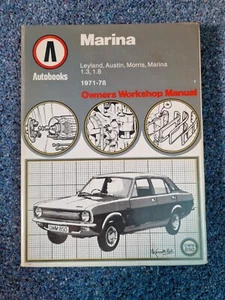 Autobooks Austin Morris Marina 1971-1978 Owners Workshop Manual Vitnage - Picture 1 of 6