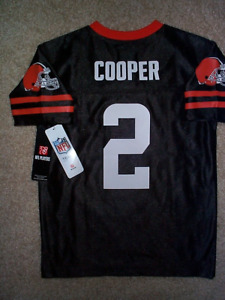 (2023-2024) Cleveland Browns AMARI COOPER nfl Jersey YOUTH KIDS BOYS (s-small)