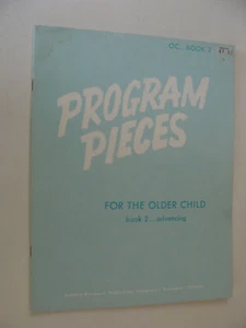 Piezas del programa de piano para niños mayores Libro 2 Avanzando 1955 Summy-Birchard - Imagen 1 de 2